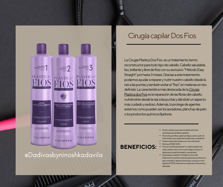 CIRUGÍA CAPILAR DOS FIOS