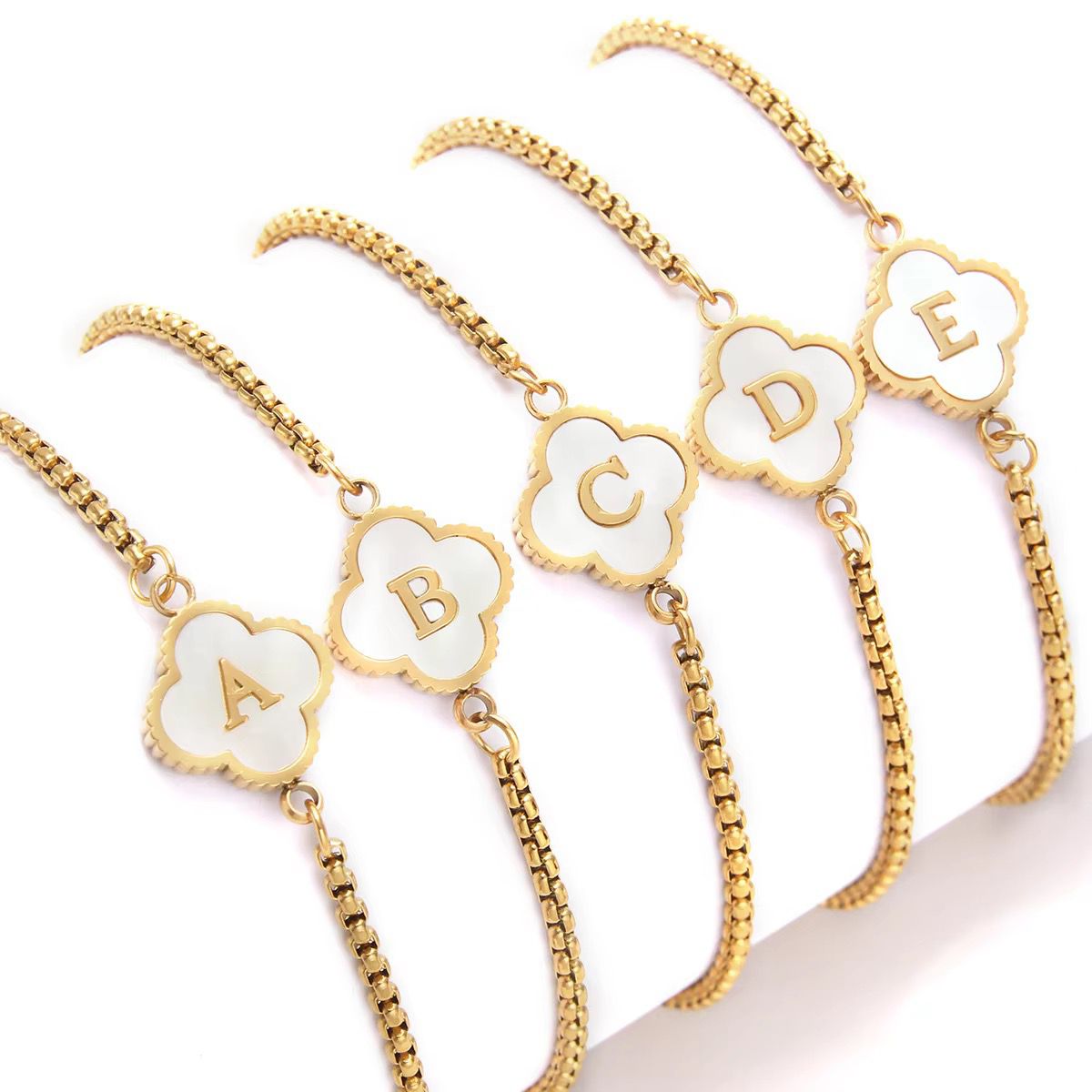 Bracelet with an initial